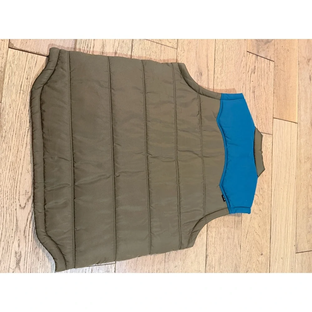 Howler Brothers Rounder Vest Capers/Dark Teal Western Style Puffer Mens Medium - Picture 2 of 6